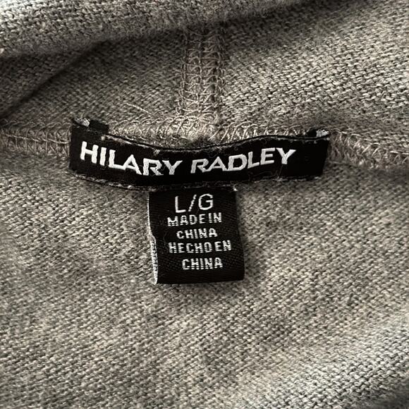 Hilary Radley | Gray Cozie Hoodie Sweater Size L - Picture 8 of 15